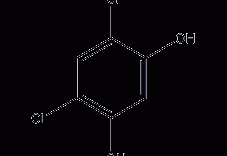 4,6-二氯间苯二酚结构式