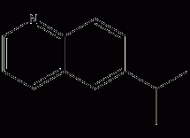 6-异丙基喹啉结构式