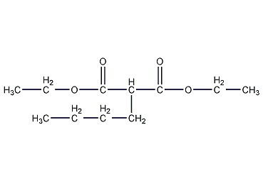 正丁基丙二酸二乙酯结构式