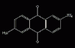 2,6-二氨基蒽醌结构式