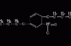 2,5-二正丁氧基硝基苯结构式