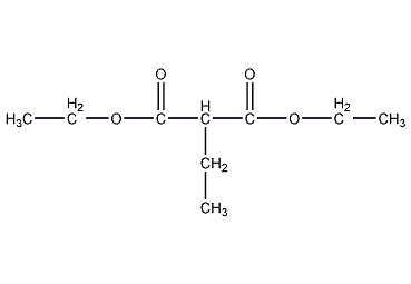 乙基丙二酸二乙酯结构式