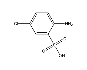 2-氨基-5-氯磺酸结构式