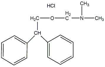 盐酸苯海拉明结构式