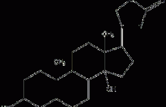 毛地黄毒素结构式