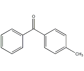 4-甲基二苯甲酮结构式