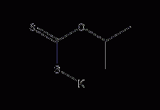 异丙基黄原酸钾结构式