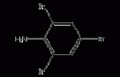 2,4,6-三溴苯胺结构式