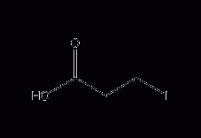 3-碘丙酸结构式