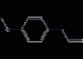 4-烯丙基苯甲醚结构式