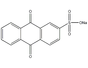 蒽醌-2-磺酸钠水合物结构式