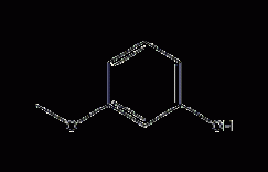 间甲氧基苯酚结构式