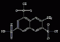 7-氨基-1,3,6-萘硫酸结构式