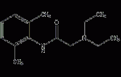 利多卡因结构式