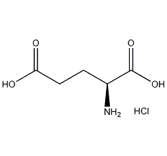 L-谷氨酸盐酸盐结构式