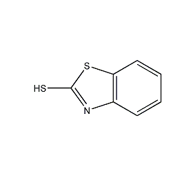 2-巯基并噻唑结构式