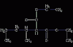 1-甲基丙基丁二酸二乙酯结构式