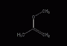 2-甲氧基丙烯结构式
