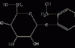 D(-)-水杨苷结构式