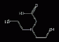 N,N-双(2-羟乙基)甘氨酸结构式