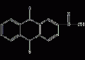 蒽醌-2-羧酸结构式