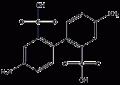 4,4'-二氨基-3.3'-联苯二磺酸结构式