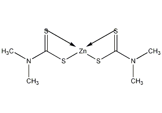 福美锌结构式