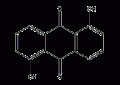 1,5-二羟基蒽醌结构式